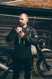 All Season Black Cordura Jacket | Texpeed
