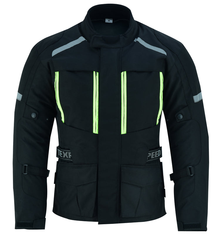 All Season Black Cordura Jacket | Texpeed