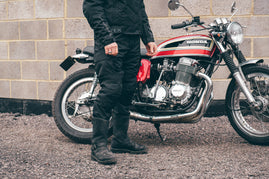 Motorbike Motorcycle Trousers Waterproof Cordura With CE Armour Protection Biker | Texpeed