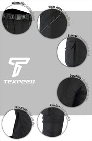 Motorbike Motorcycle Trousers Waterproof Cordura With CE Armour Protection Biker | Texpeed