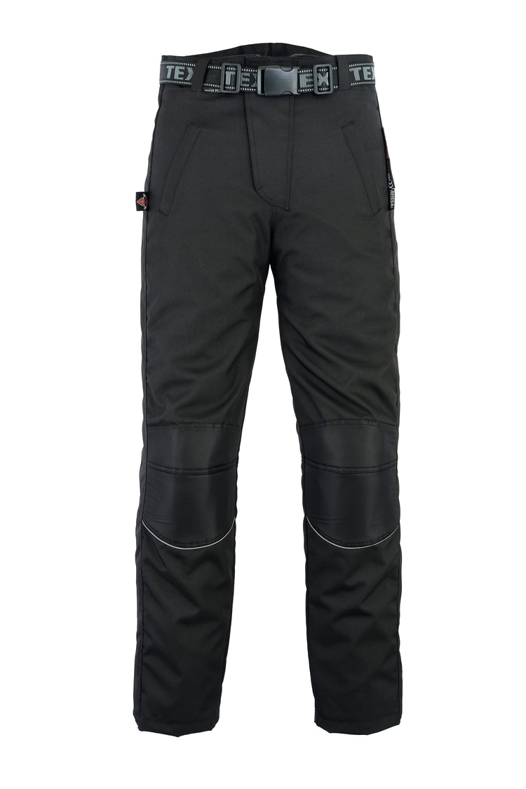 Motorbike Over Trousers Motorcycle Waterproof CE Knee Armour Rain Scooter Biker