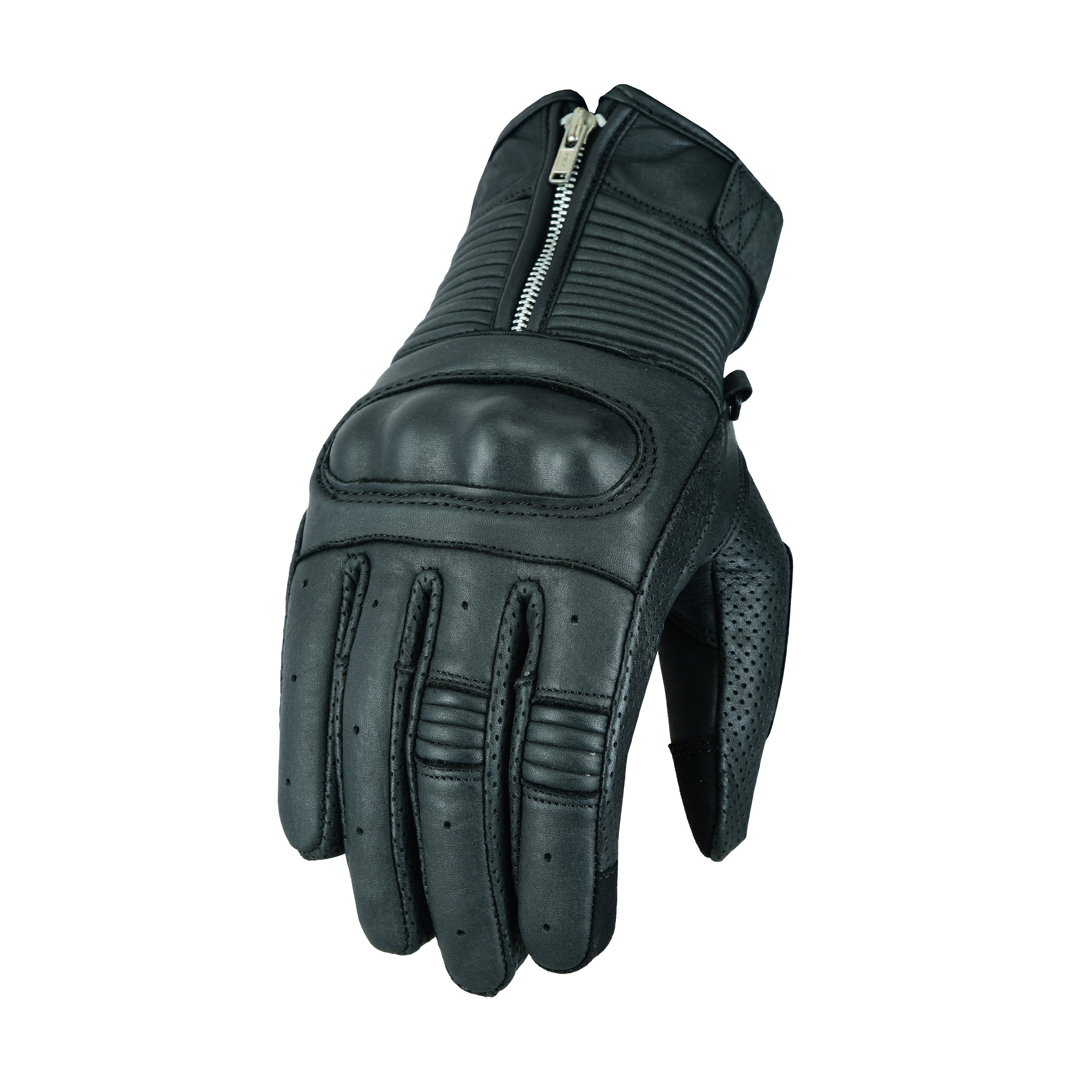 kevlar handschuhe amazon Zipped Leather Motorcycle Gloves