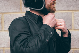 Kevlar Black Mesh Motorcycle Shirt | Texpeed