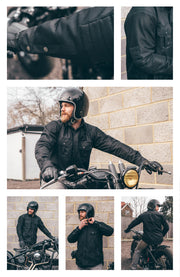 Kevlar Black Mesh Motorcycle Shirt | Texpeed