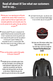 Touring Black Leather Motorcycle Jacket