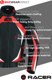 Racing Red Leather Motorcycle Jacket | Texpeed