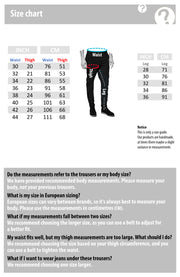 Cruiser Black Leather Motorcycle Trousers