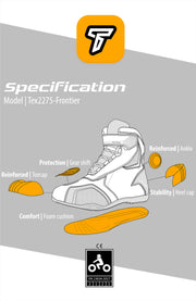 Leather & Synthetic Suede Waterproof CE Motorcycle Boots