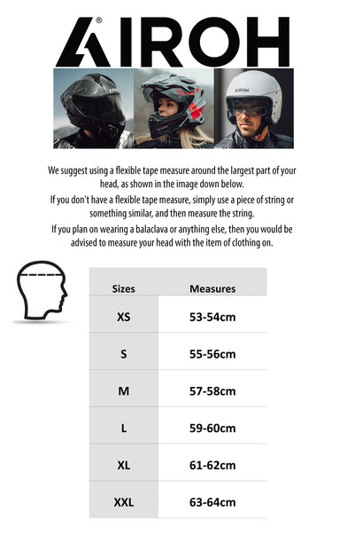 Buy White Airoh Connor Full-Face Motorcycle Helmet