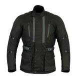 Jerico Black Cordura Motorcycle Jacket