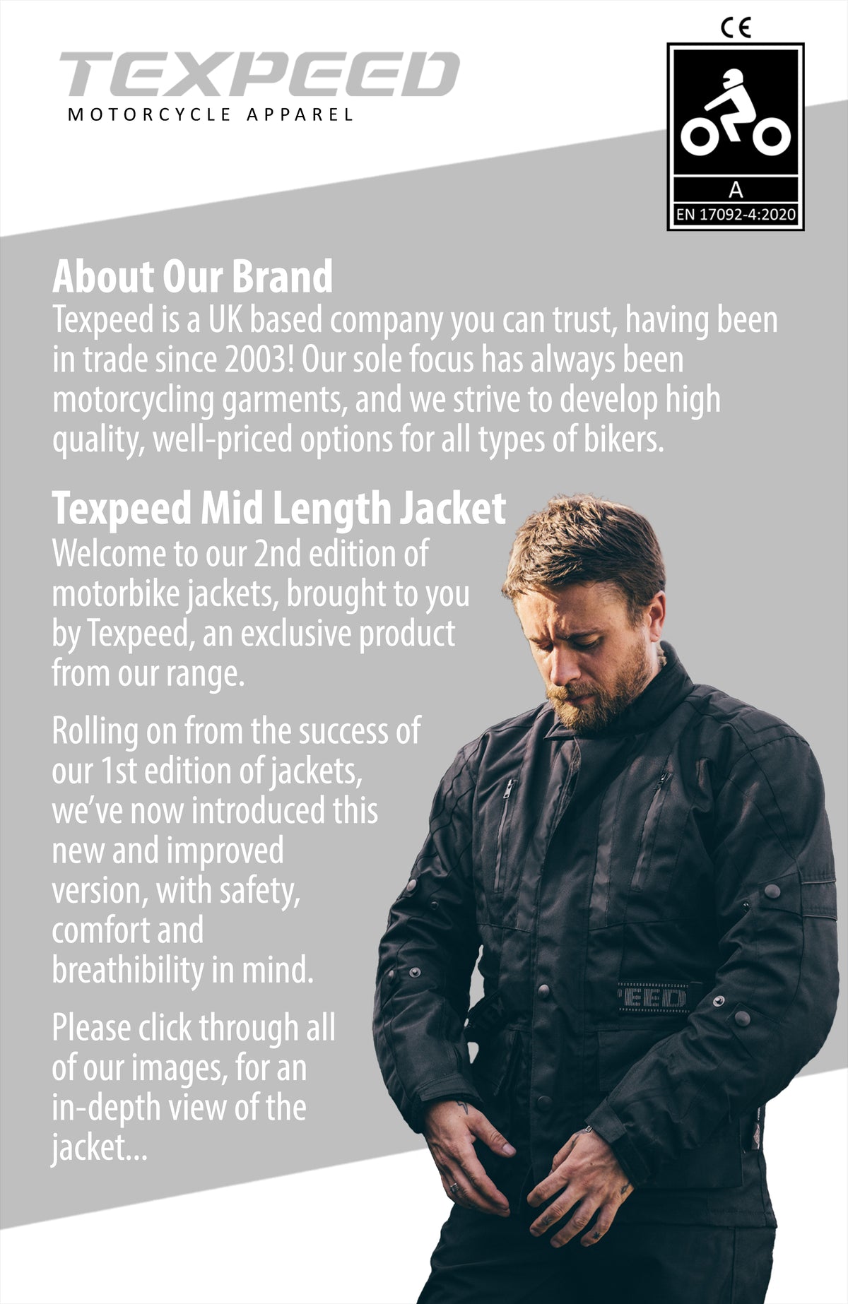 Texpeed RS Sports motorbroek voor heren leer met verwijderbare protectoren - Biker CE bescherming (EN 1621-1) - Texpeed - Zwart - M Taille/Beenmaat Normaal Texpeed RS Sports motorbroek voor heren leer met verwijderbare protectoren - Biker CE bescherming (EN 1621-1) - Texpeed - Zwart - M Taille/Beenmaat Normaal