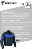 Racing Blue Cordura Motorcycle Jacket