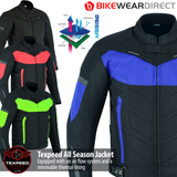 Racing Style Cordura Motorcycle Jacket