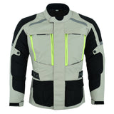 All Season White Cordura Motorcycle Jacket