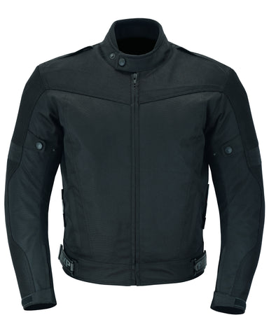 Mesh Black Cordura Motorcycle Jacket