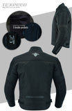 Mesh Black Cordura Motorcycle Jacket