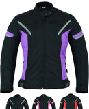 Women Motorcycle Jacket Ladies Motorbike Waterproof Moped With Biker Armour