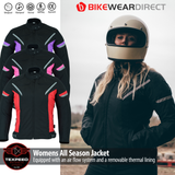 Short Waterproof Motorcycle Jacket