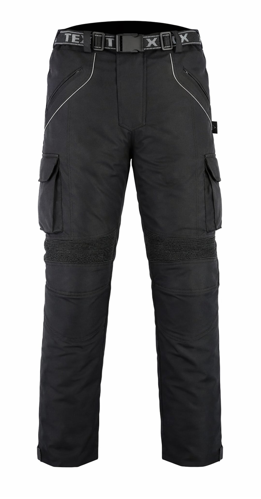 Laced-Side Cowhide Leather Motorcycle Trousers | Texpeed