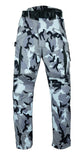 Camo Waterproof Grey Motorcycle Trousers