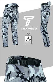 Camo Cordura Motorcycle Trousers