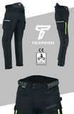 Motorcycle Motorbike Trousers Waterproof Cordura With CE Biker Armour Protection