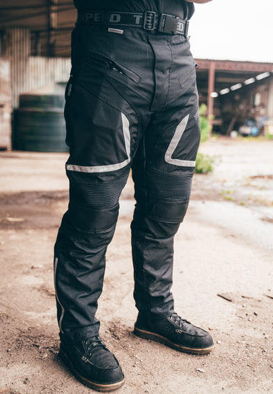 Waterproof Motorcycle Pants For Men Spartan CE Armoured Textile