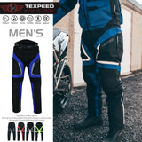 Motorbike Trousers Motorcycle Waterproof Cordura With CE Protective Biker Armour