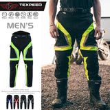 Hi-vis Motorcycle Trousers Motorbike Waterproof Pants With CE Protective Armour