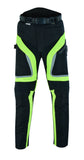 Hi-Vis Yellow Waterproof Motorcycle Trousers