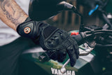 Leather Sports Armoured Motorcycle Gloves