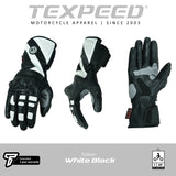 Leather Sports Armoured Motorcycle Gloves