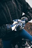 Leather Motorcycle Motorbike Biker Gloves Vented CE Carbon Knuckle Armour Pro