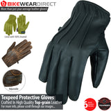 Aramid Leather Motorcycle Gloves