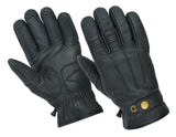 Soft Leather Motorcycle Gloves