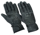 Classic Leather Motorcycle Gloves