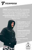 Kevlar Black Cotton Motorcycle Hoodie