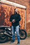 Aramid Lined Zipped Armoured Motorcycle Jeans