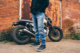 Aramid Lined Zipped Armoured Motorcycle Jeans
