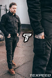 Aramid Lined Cargo Armoured Motorcycle Jeans