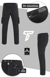 Aramid Lined Cargo Armoured Motorcycle Jeans