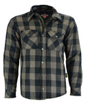 Aramid Lined Armoured Motorcycle Shirt Jacket