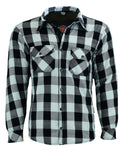 Aramid Lined Armoured Motorcycle Shirt Jacket