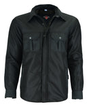 Kevlar Lined Armoured Motorcycle Shirt Jacket