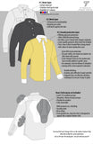 Aramid Lined Armoured Motorcycle Shirt Jacket