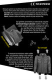 Aramid Lined Armoured Motorcycle Shirt Jacket