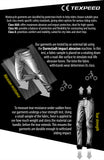 Aramid Lined Zipped Armoured Motorcycle Jeans