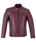 Casual Soft Leather Biker Style Jacket