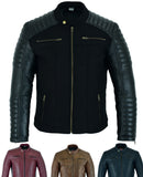 Casual Soft Leather Biker Style Jacket