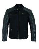 Casual Soft Leather Biker Style Jacket